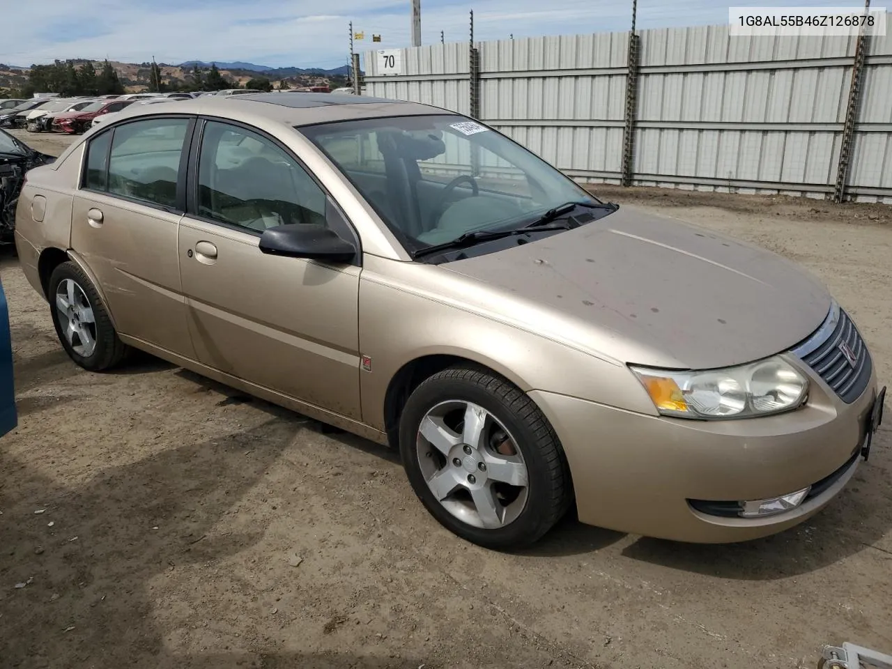 1G8AL55B46Z126878 2006 Saturn Ion Level 3