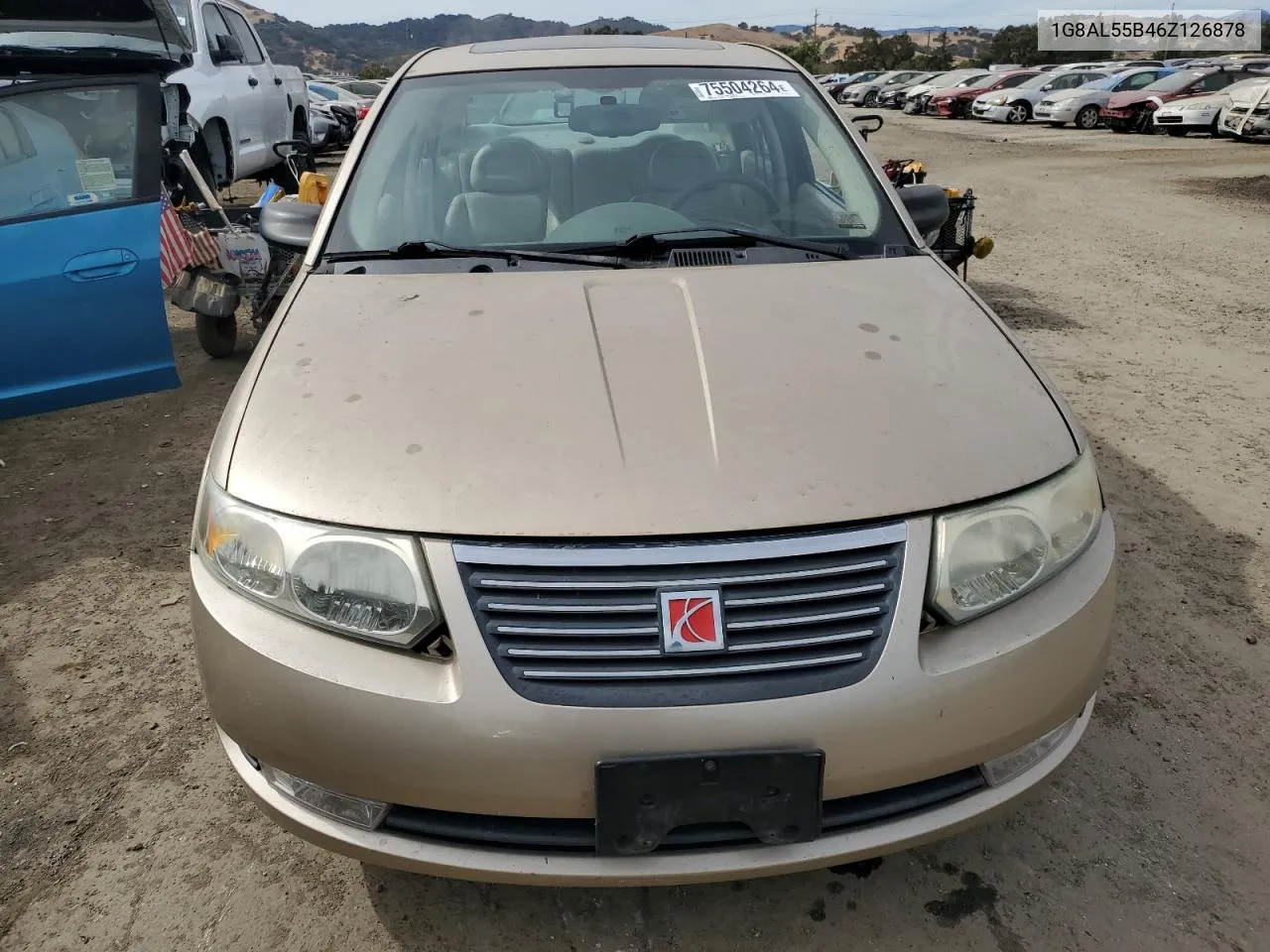 2006 Saturn Ion Level 3 VIN: 1G8AL55B46Z126878 Lot: 75504264