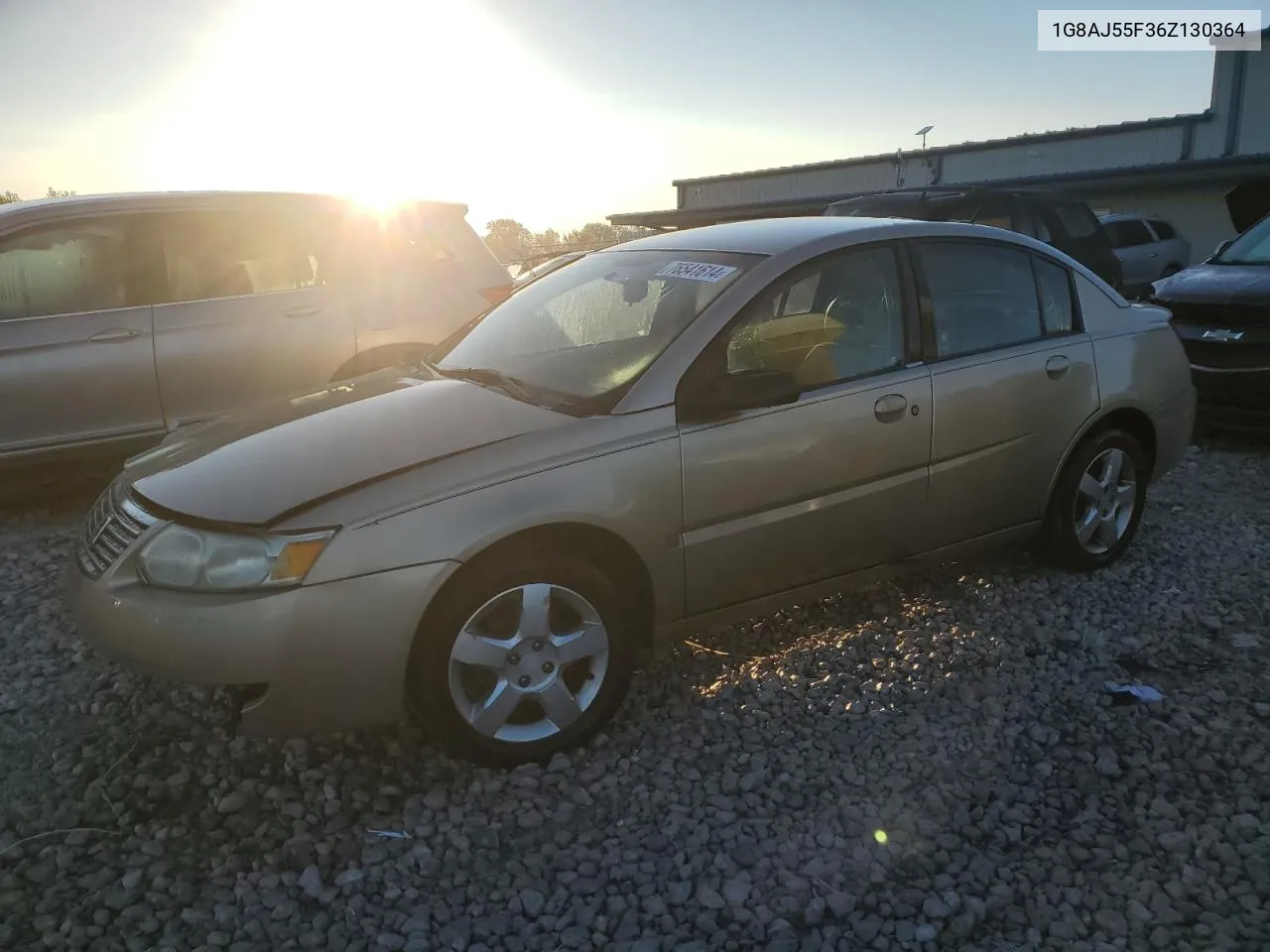 2006 Saturn Ion Level 2 VIN: 1G8AJ55F36Z130364 Lot: 76541614