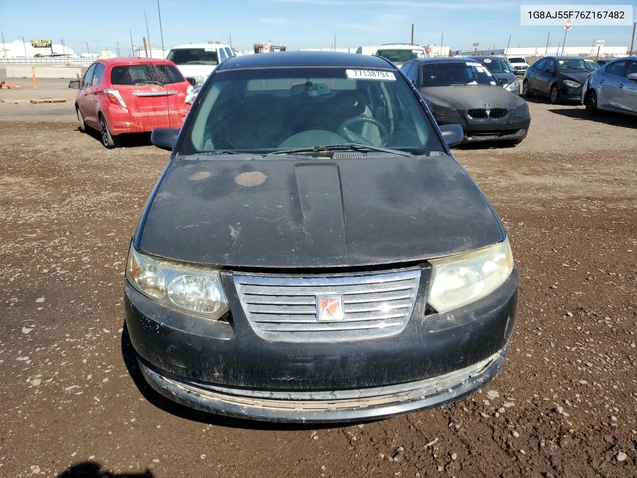 2006 Saturn Ion Level 2 VIN: 1G8AJ55F76Z167482 Lot: 77138794