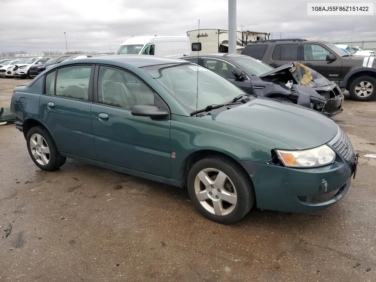 2006 Saturn Ion Level 2 VIN: 1G8AJ55F86Z151422 Lot: 78865704