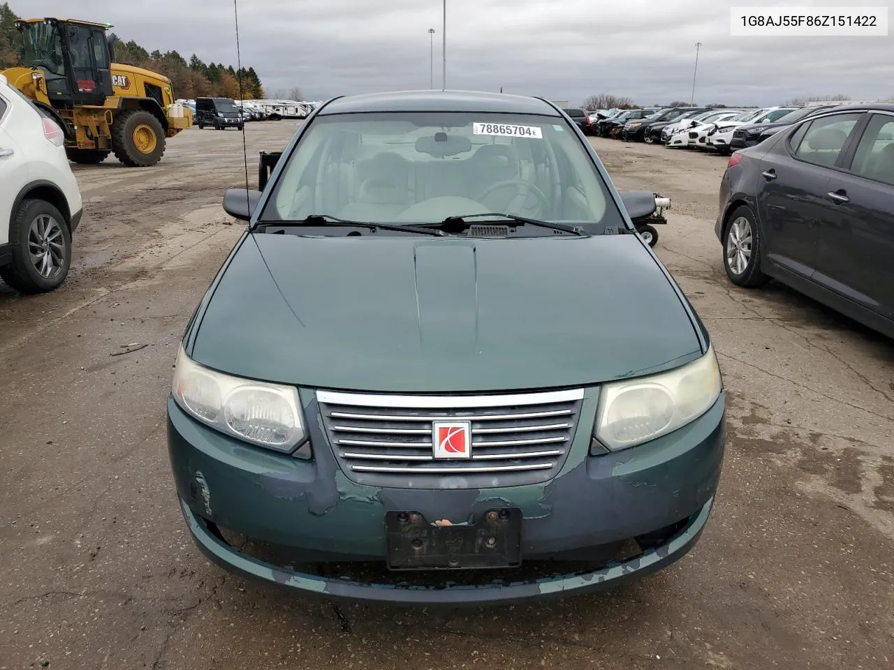 2006 Saturn Ion Level 2 VIN: 1G8AJ55F86Z151422 Lot: 78865704