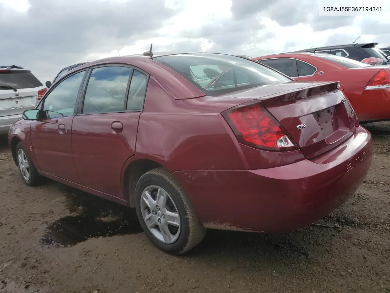 2006 Saturn Ion Level 2 VIN: 1G8AJ55F36Z194341 Lot: 80566544