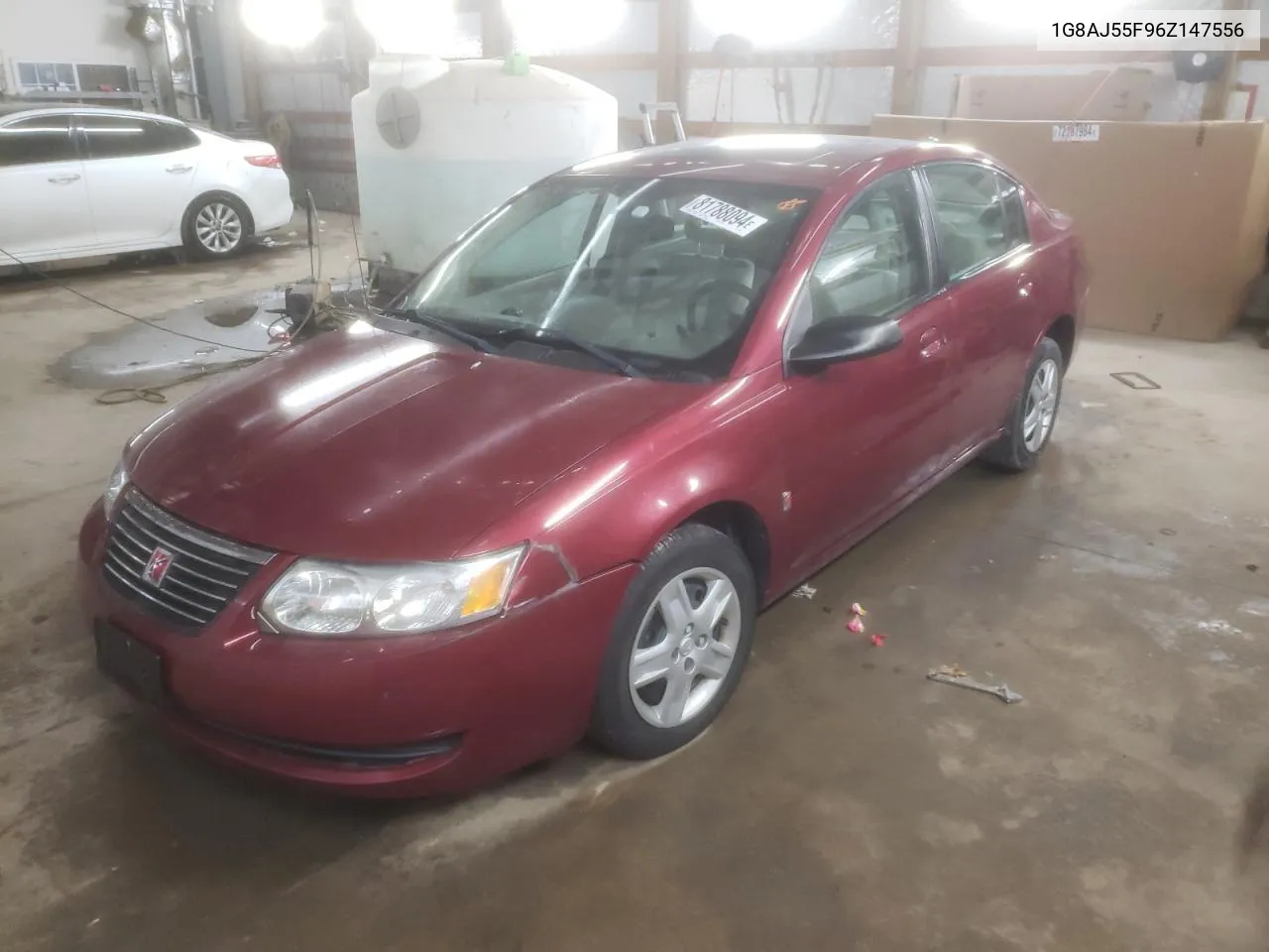 2006 Saturn Ion Level 2 VIN: 1G8AJ55F96Z147556 Lot: 81788094