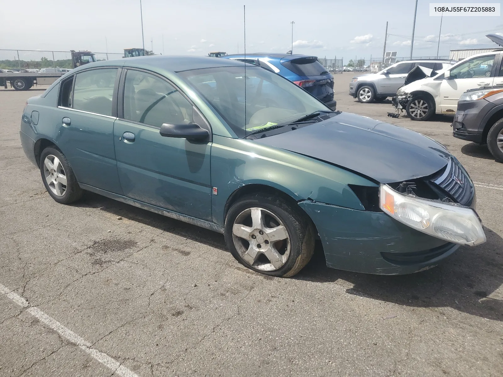 2007 Saturn Ion Level 2 VIN: 1G8AJ55F67Z205883 Lot: 53663724