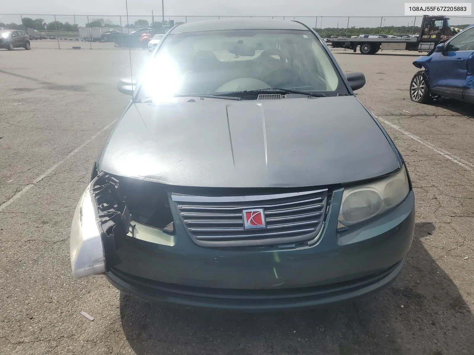 2007 Saturn Ion Level 2 VIN: 1G8AJ55F67Z205883 Lot: 53663724