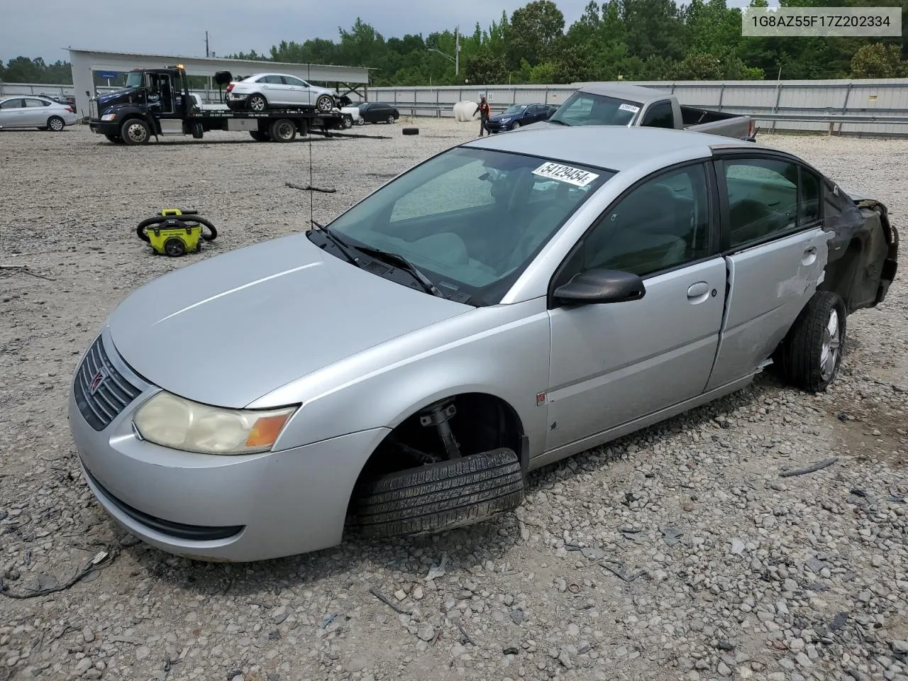 1G8AZ55F17Z202334 2007 Saturn Ion Level 2