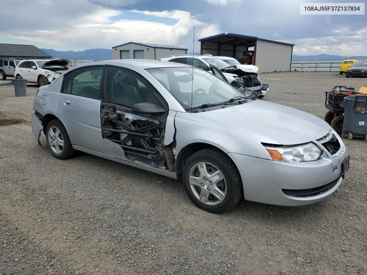 1G8AJ55F37Z137834 2007 Saturn Ion Level 2