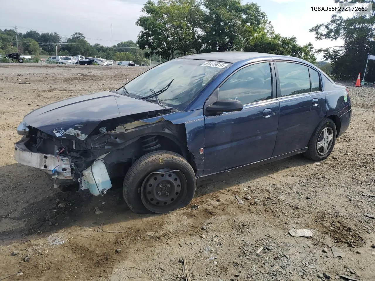 2007 Saturn Ion Level 2 VIN: 1G8AJ55F27Z172669 Lot: 68876614