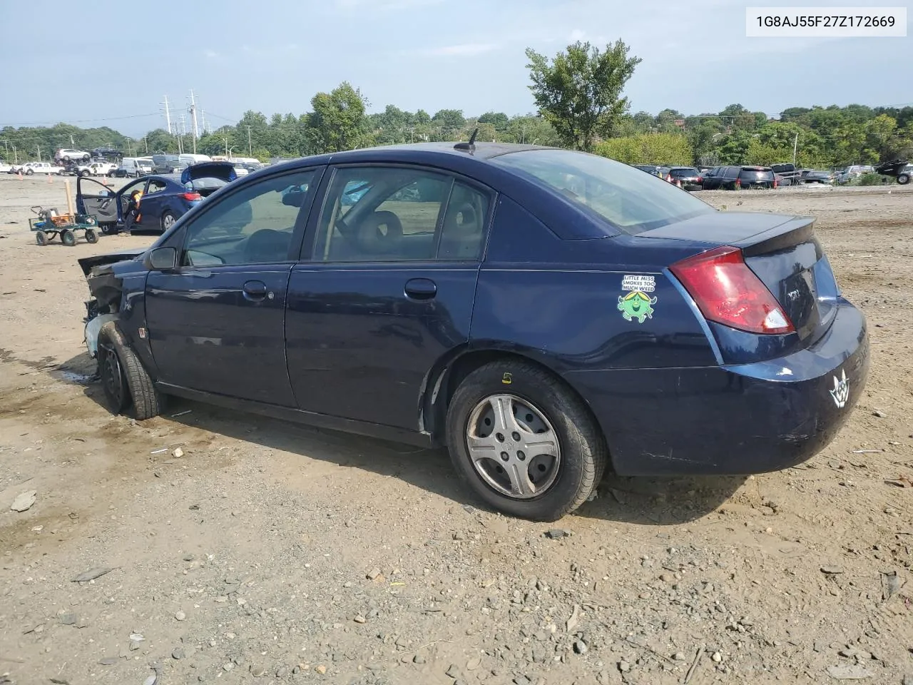 2007 Saturn Ion Level 2 VIN: 1G8AJ55F27Z172669 Lot: 68876614