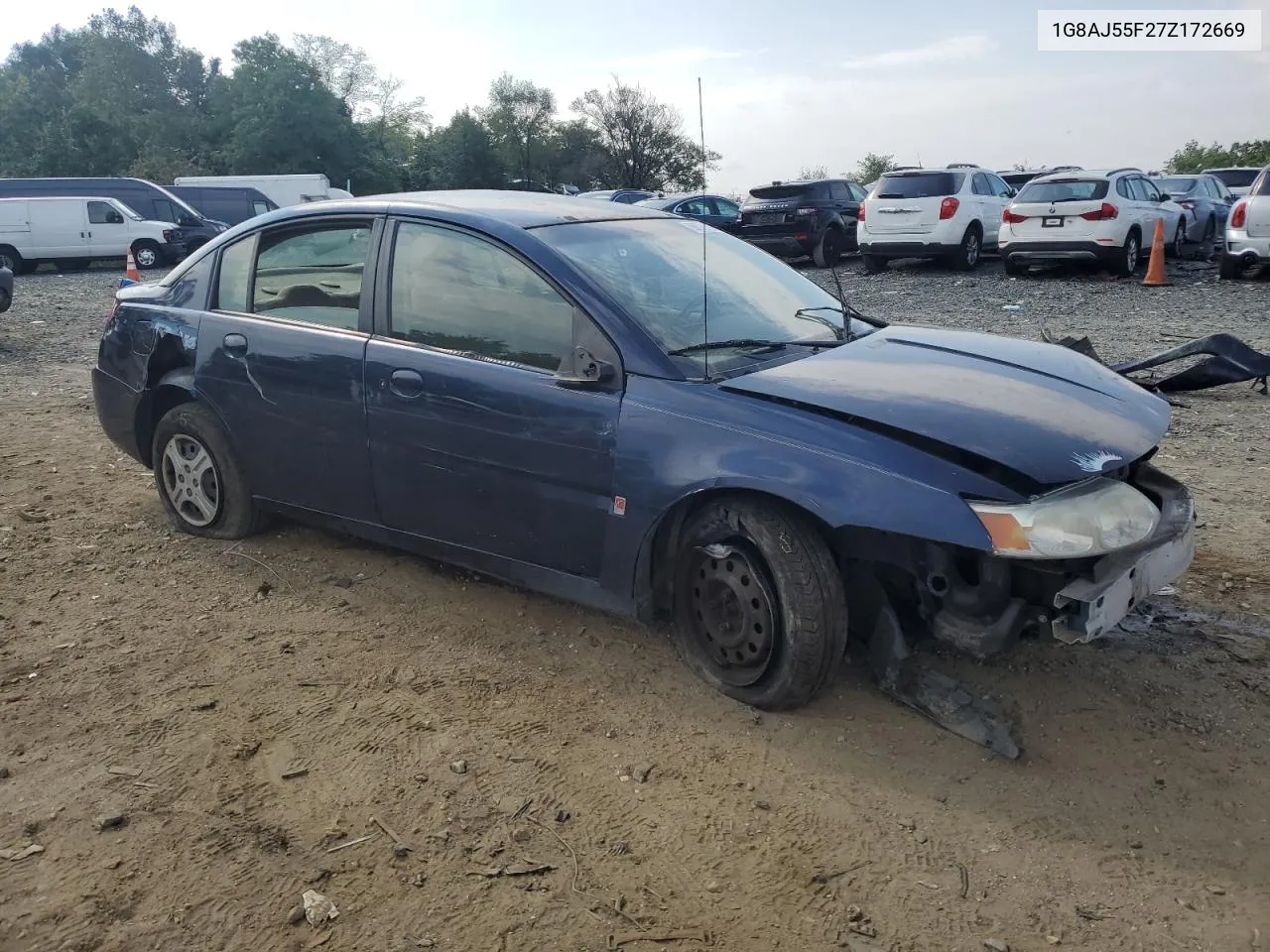 2007 Saturn Ion Level 2 VIN: 1G8AJ55F27Z172669 Lot: 68876614