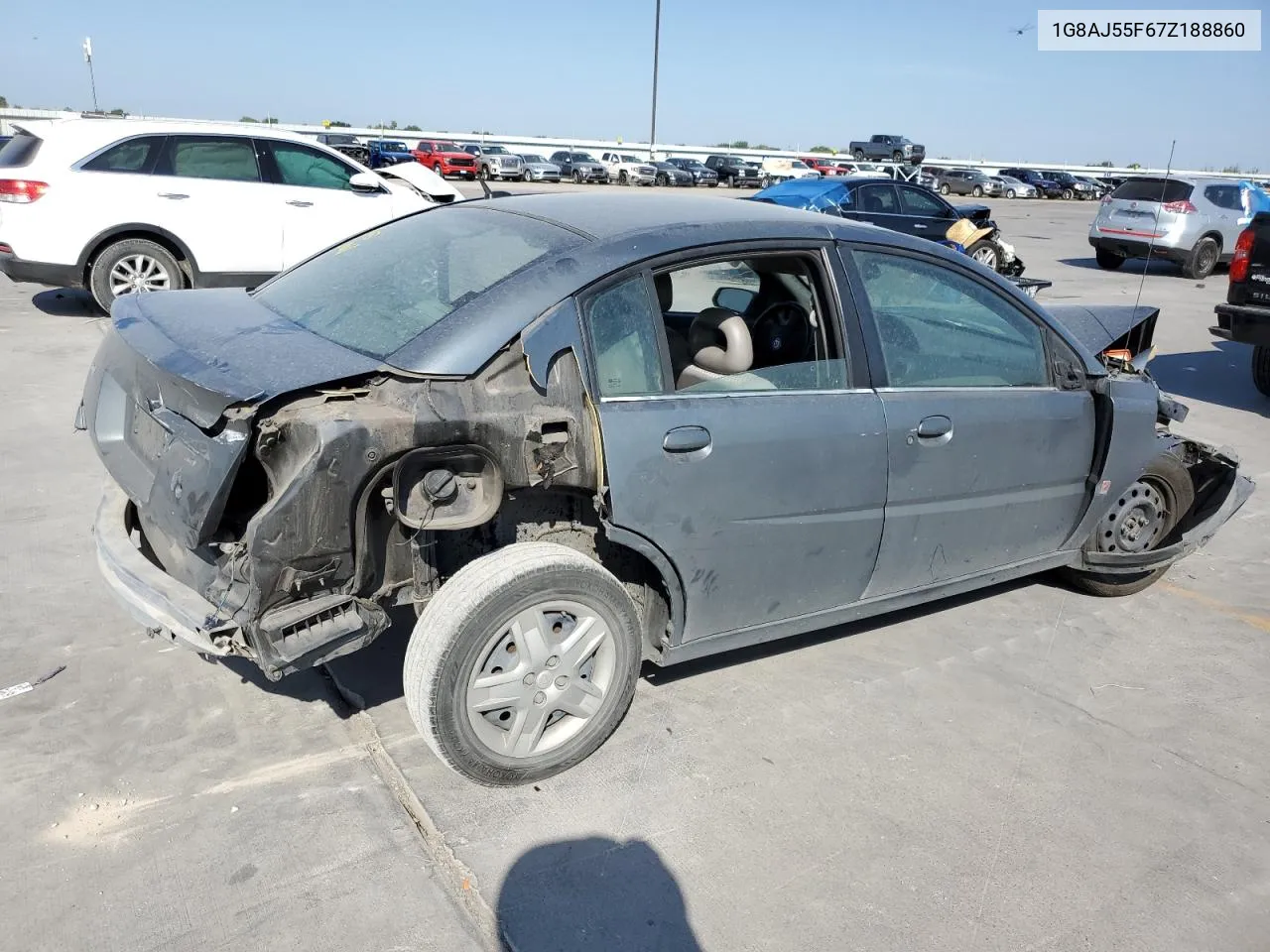 1G8AJ55F67Z188860 2007 Saturn Ion Level 2