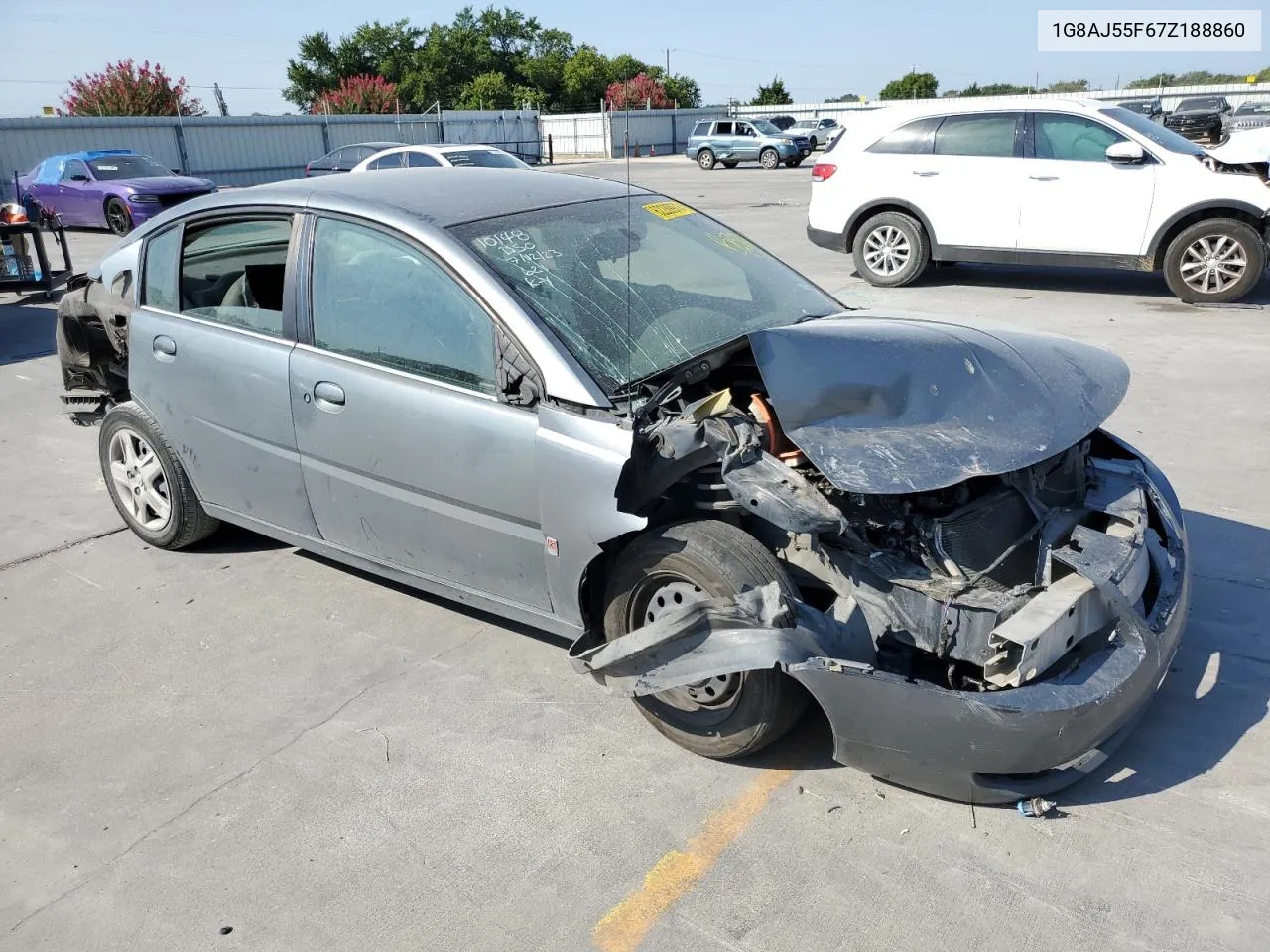 2007 Saturn Ion Level 2 VIN: 1G8AJ55F67Z188860 Lot: 69099884