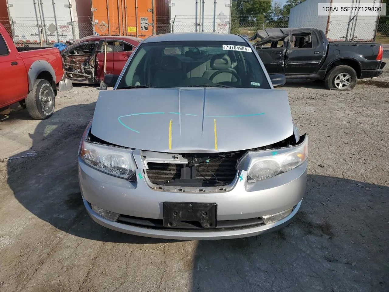 2007 Saturn Ion Level 3 VIN: 1G8AL55F77Z129830 Lot: 70704904