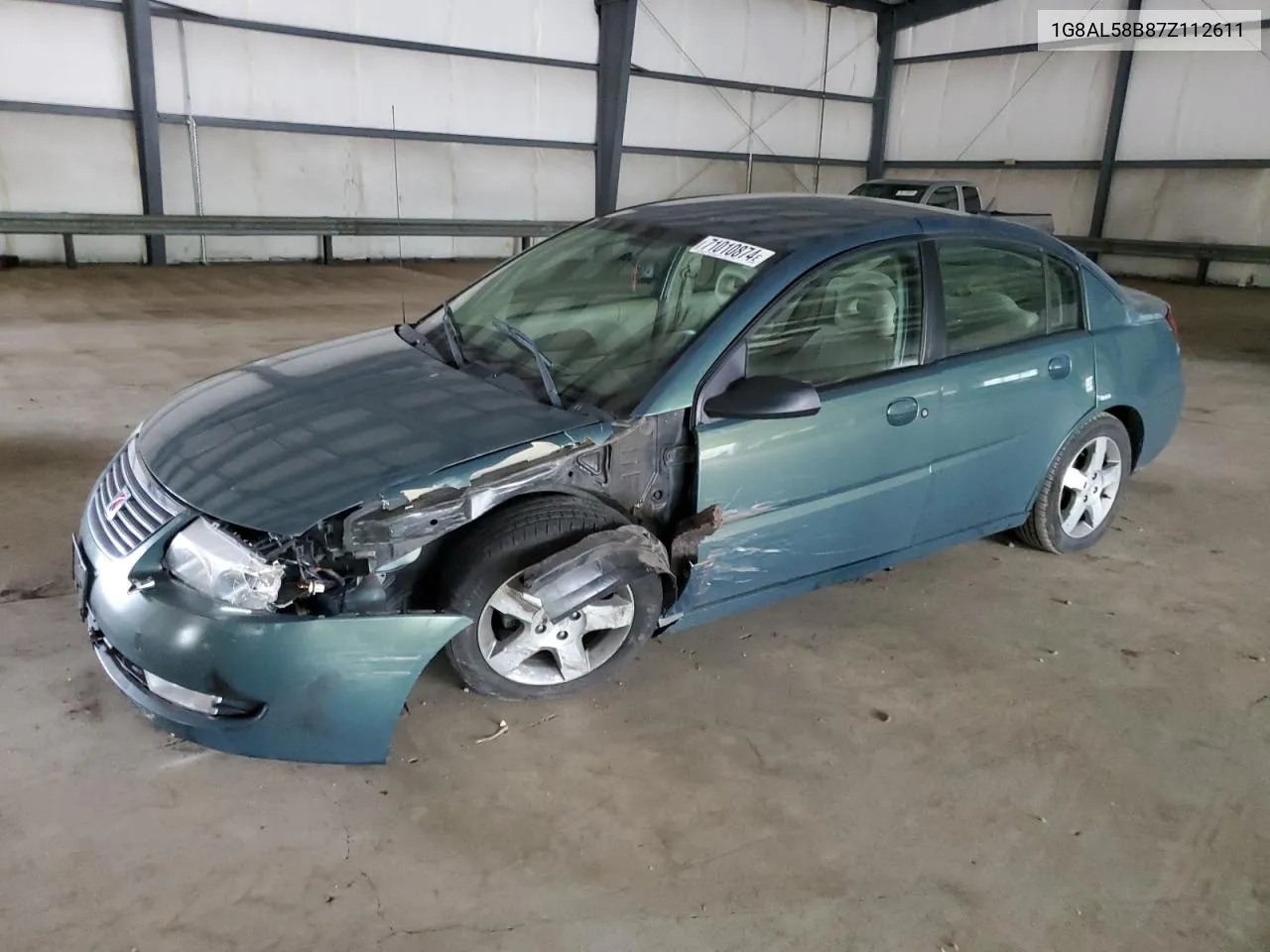 2007 Saturn Ion Level 3 VIN: 1G8AL58B87Z112611 Lot: 71010874