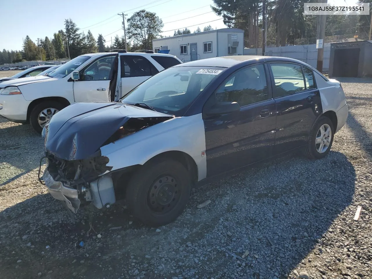 2007 Saturn Ion Level 2 VIN: 1G8AJ55F37Z195541 Lot: 71754534