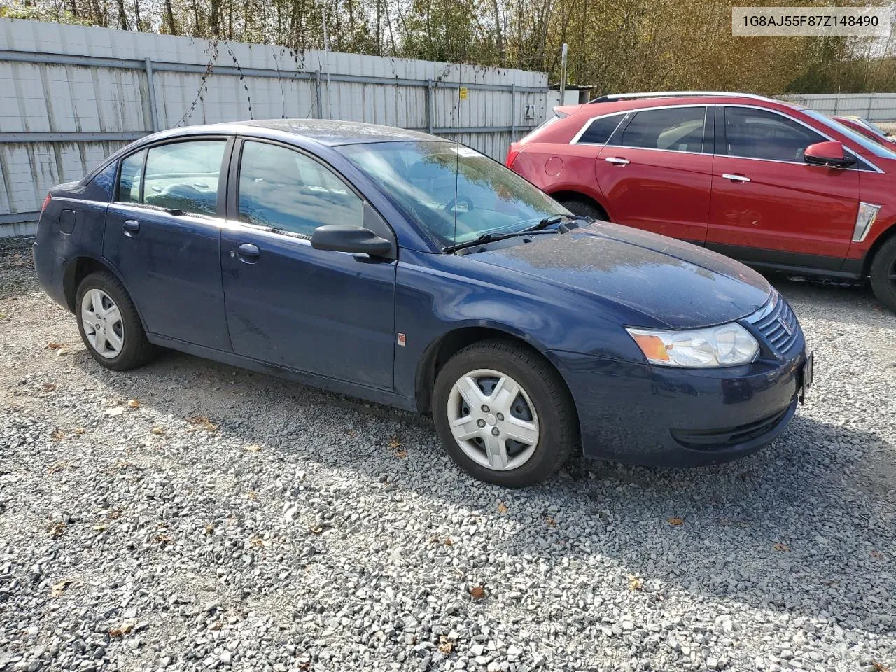 2007 Saturn Ion Level 2 VIN: 1G8AJ55F87Z148490 Lot: 72296694