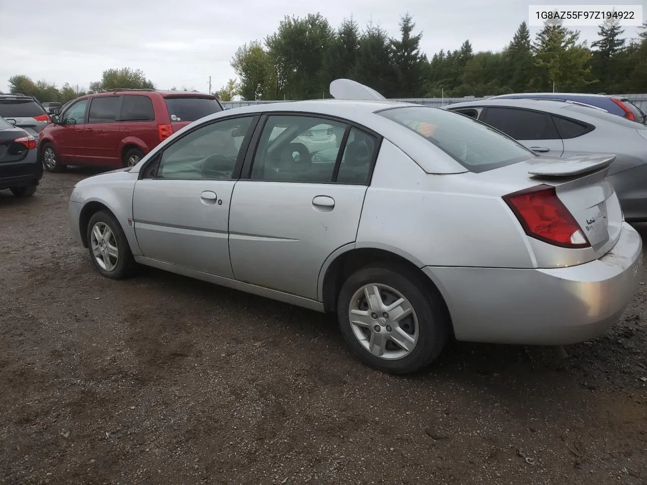 2007 Saturn Ion Level 2 VIN: 1G8AZ55F97Z194922 Lot: 72640214