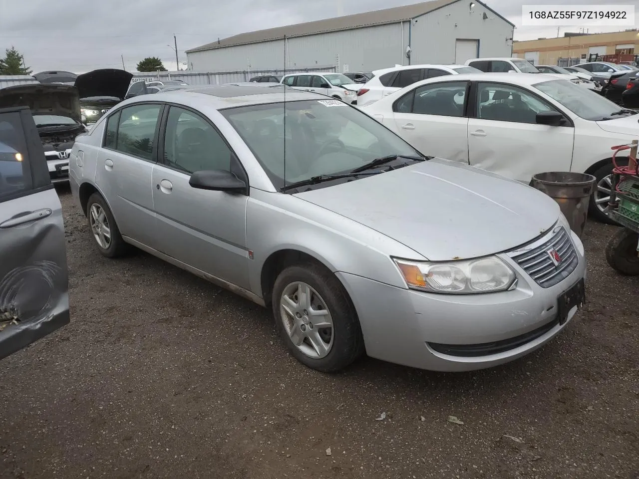 2007 Saturn Ion Level 2 VIN: 1G8AZ55F97Z194922 Lot: 72640214