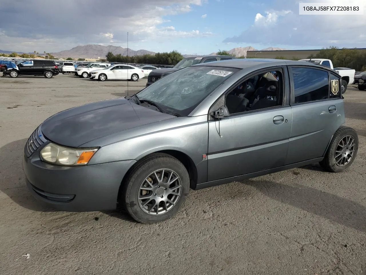 2007 Saturn Ion Level 2 VIN: 1G8AJ58FX7Z208183 Lot: 72725174