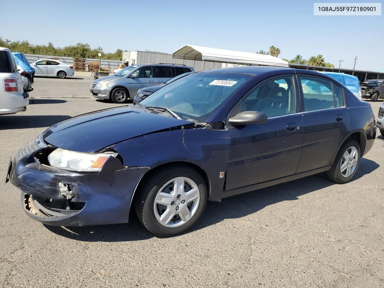 2007 Saturn Ion Level 2 VIN: 1G8AJ55F97Z180901 Lot: 73780684