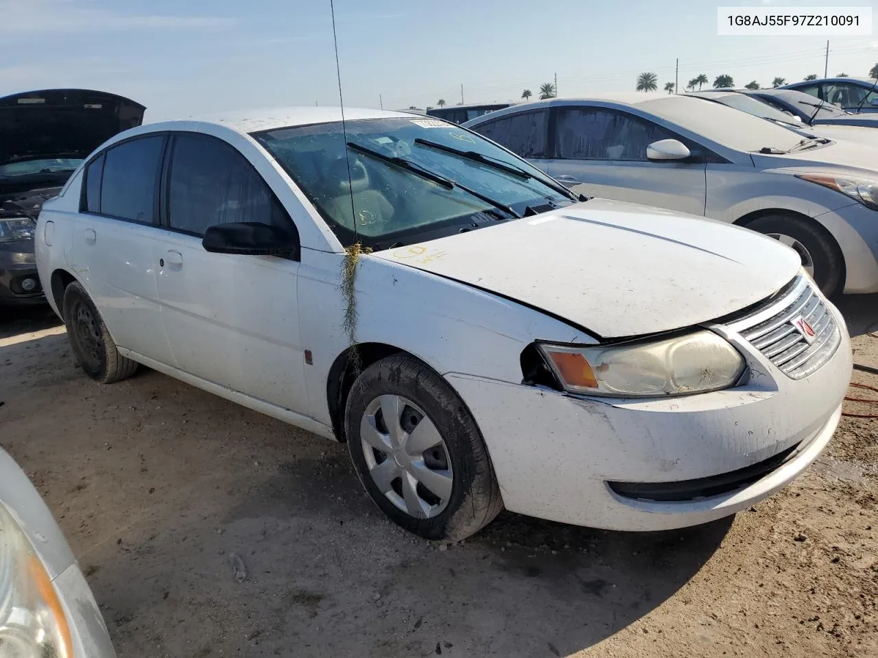 2007 Saturn Ion Level 2 VIN: 1G8AJ55F97Z210091 Lot: 73822324