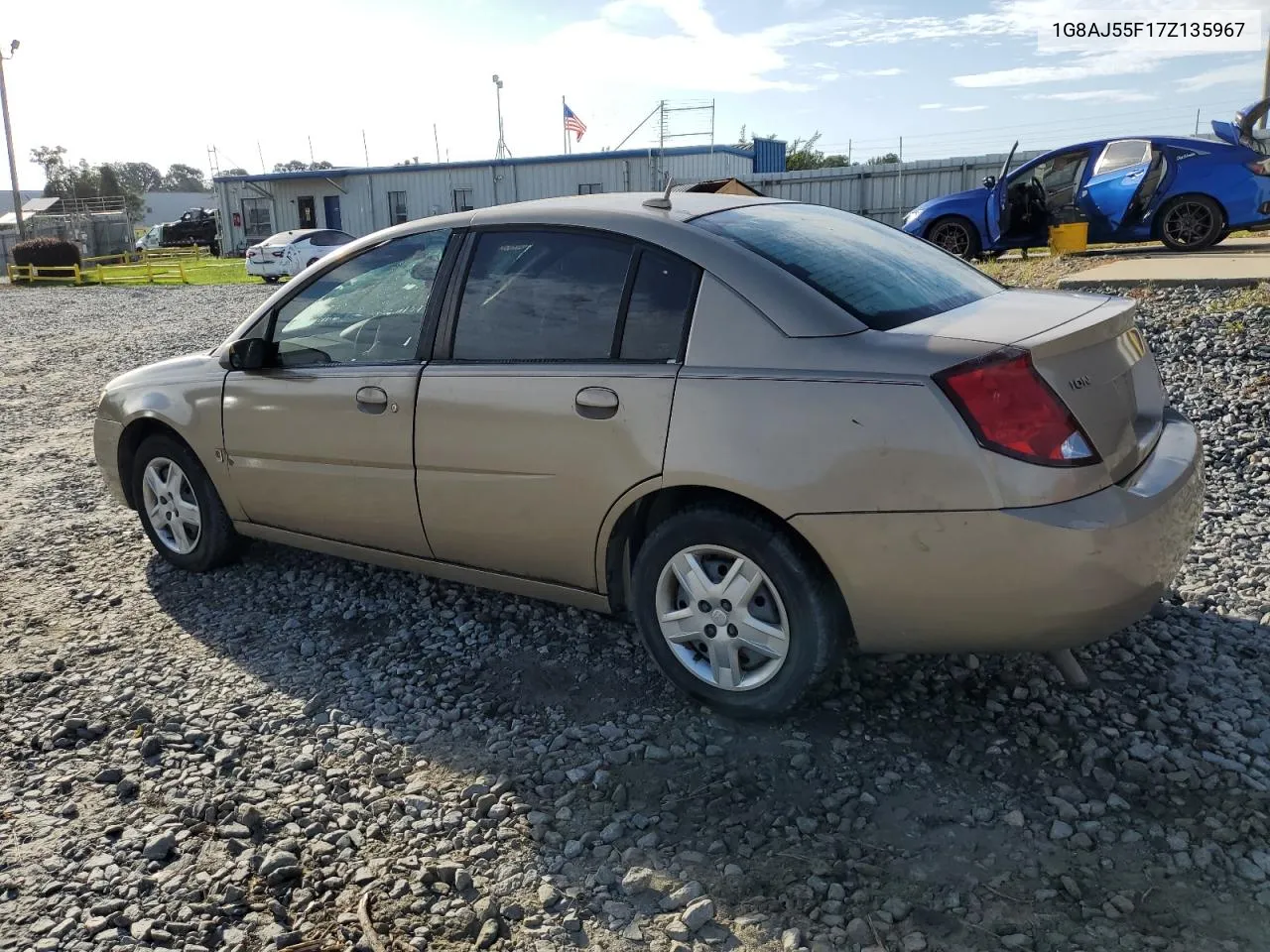 2007 Saturn Ion Level 2 VIN: 1G8AJ55F17Z135967 Lot: 73835074