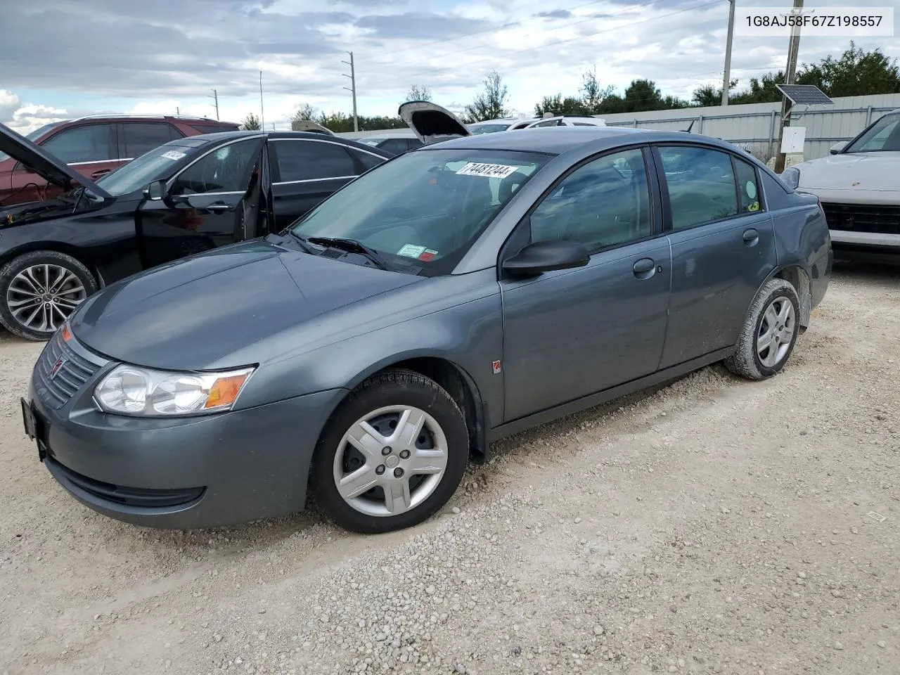 2007 Saturn Ion Level 2 VIN: 1G8AJ58F67Z198557 Lot: 74481244