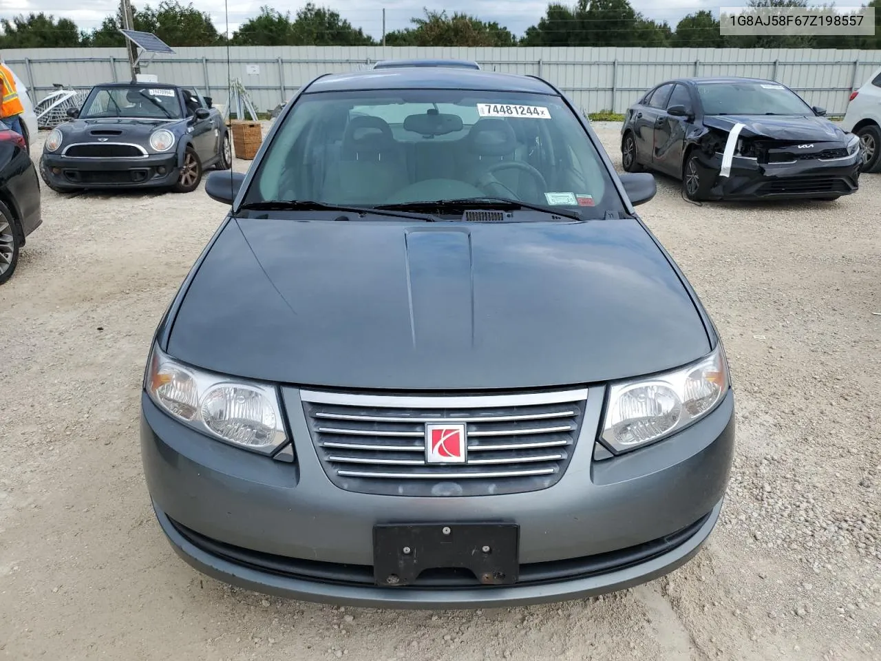 1G8AJ58F67Z198557 2007 Saturn Ion Level 2