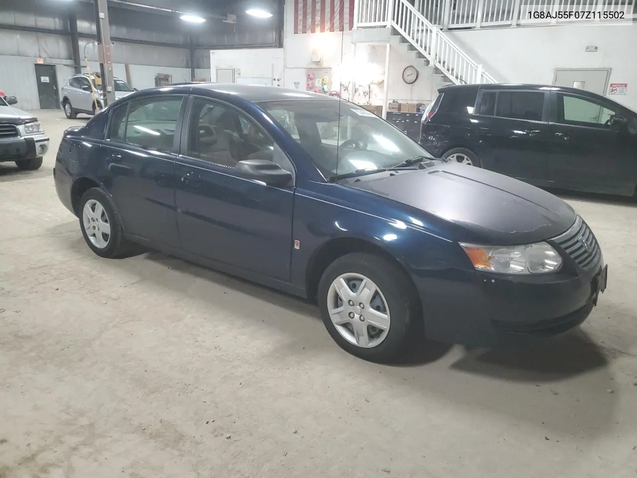 2007 Saturn Ion Level 2 VIN: 1G8AJ55F07Z115502 Lot: 75340044