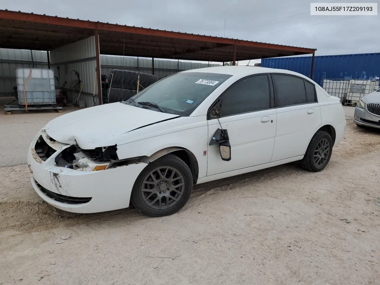 2007 Saturn Ion Level 2 VIN: 1G8AJ55F17Z209193 Lot: 76773304