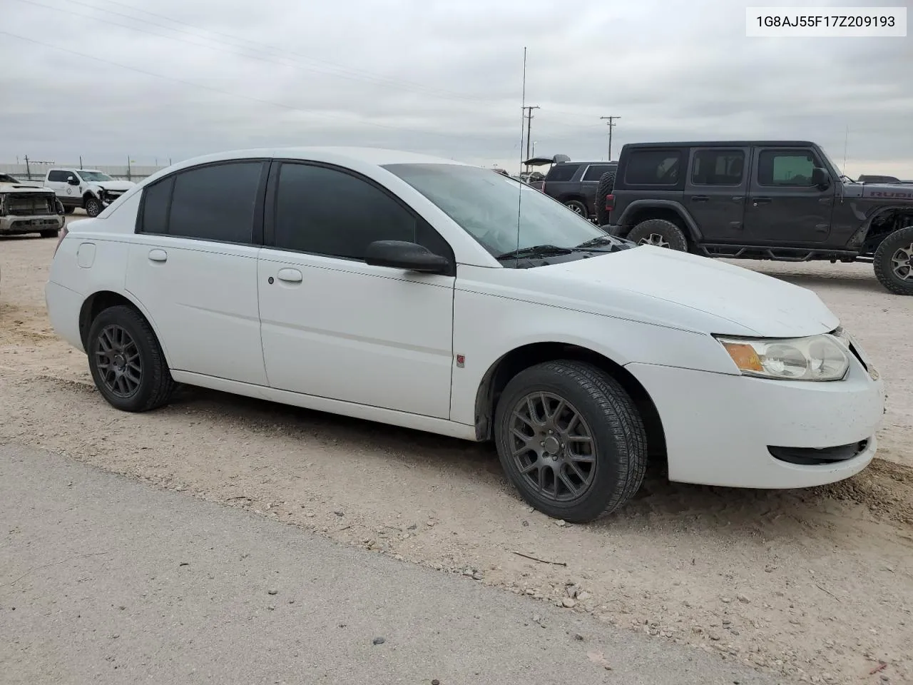 2007 Saturn Ion Level 2 VIN: 1G8AJ55F17Z209193 Lot: 76773304