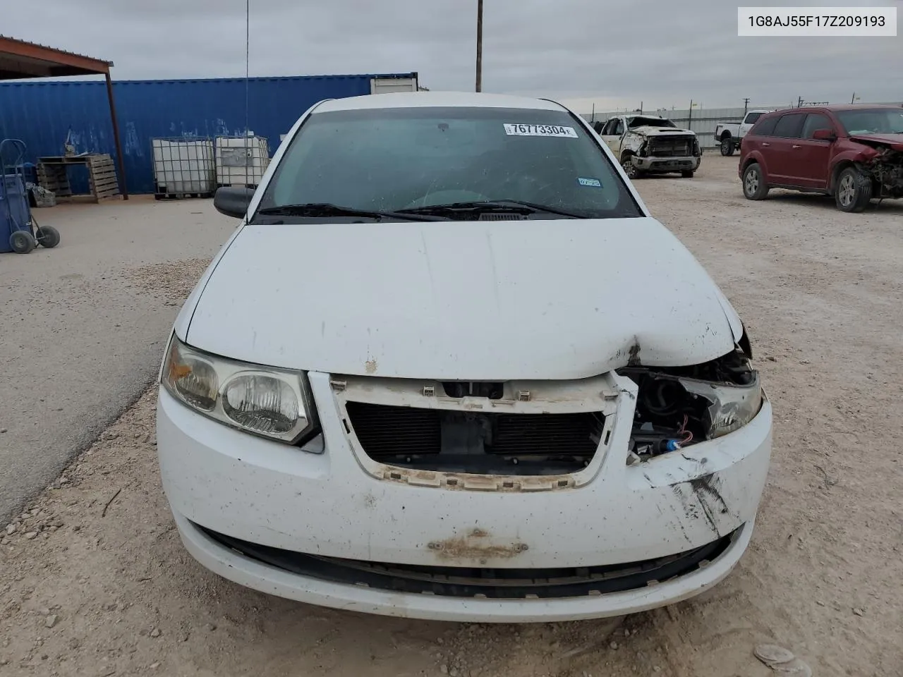 2007 Saturn Ion Level 2 VIN: 1G8AJ55F17Z209193 Lot: 76773304