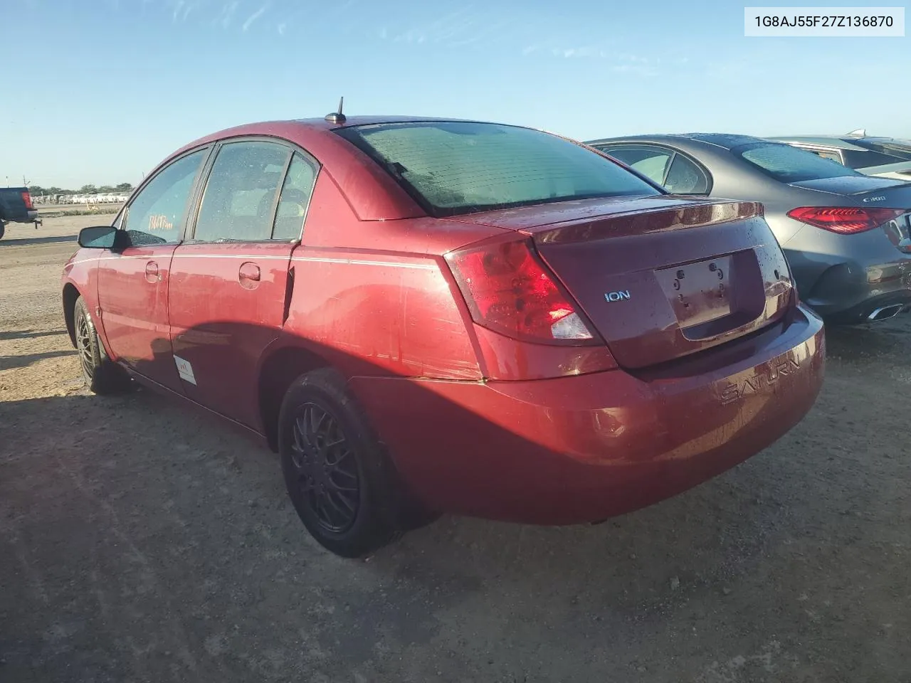 2007 Saturn Ion Level 2 VIN: 1G8AJ55F27Z136870 Lot: 77535774