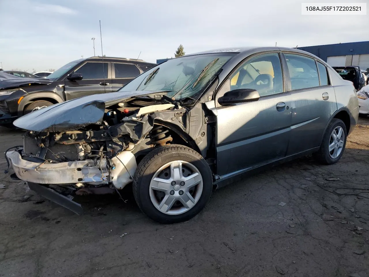 2007 Saturn Ion Level 2 VIN: 1G8AJ55F17Z202521 Lot: 77931634