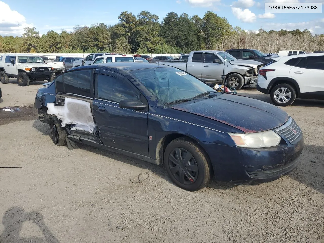 2007 Saturn Ion Level 2 VIN: 1G8AJ55F57Z173038 Lot: 78218424