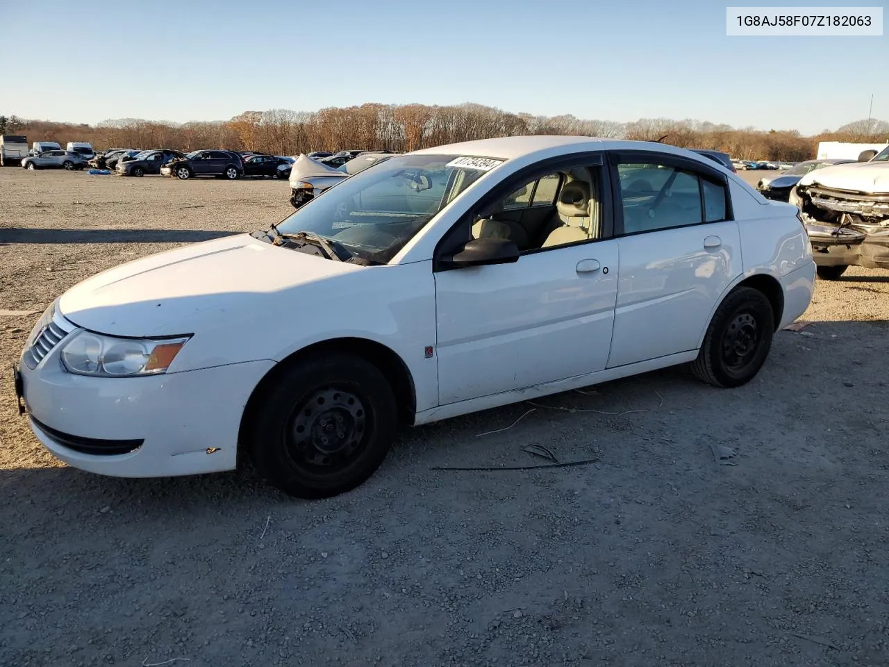 2007 Saturn Ion Level 2 VIN: 1G8AJ58F07Z182063 Lot: 81734394