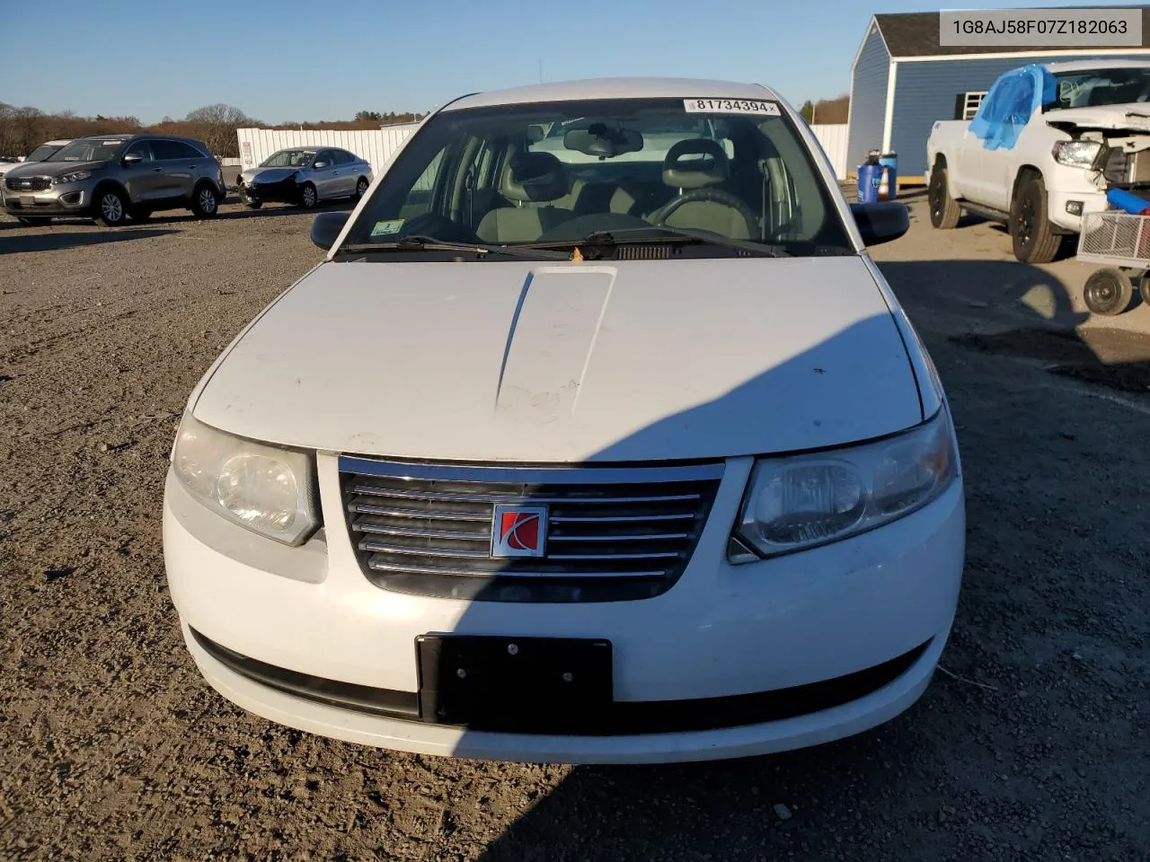 2007 Saturn Ion Level 2 VIN: 1G8AJ58F07Z182063 Lot: 81734394