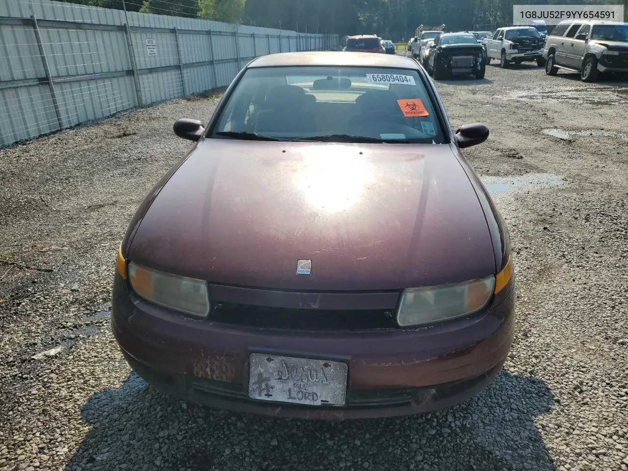 1G8JU52F9YY654591 2000 Saturn Ls1