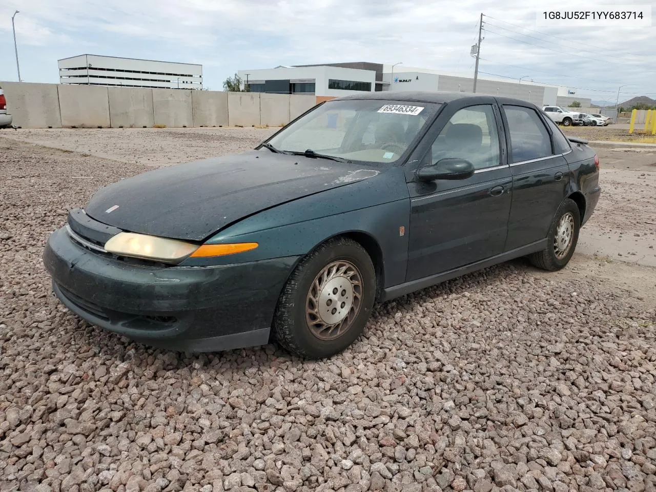 2000 Saturn Ls1 VIN: 1G8JU52F1YY683714 Lot: 69346334