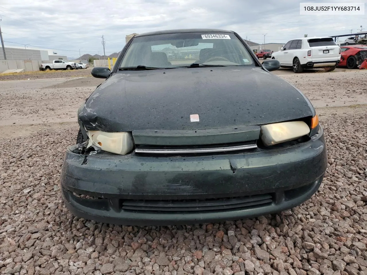 2000 Saturn Ls1 VIN: 1G8JU52F1YY683714 Lot: 69346334