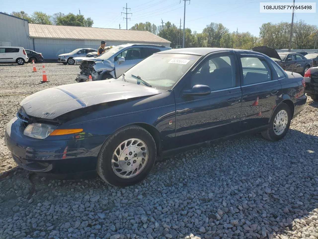 2000 Saturn Ls1 VIN: 1G8JU52F7YY645498 Lot: 75295614