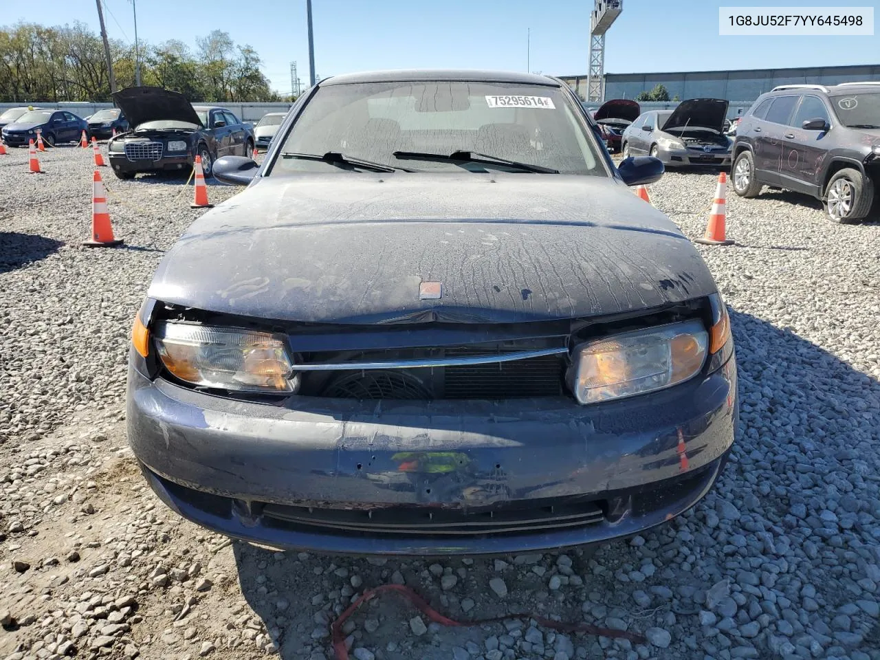 2000 Saturn Ls1 VIN: 1G8JU52F7YY645498 Lot: 75295614