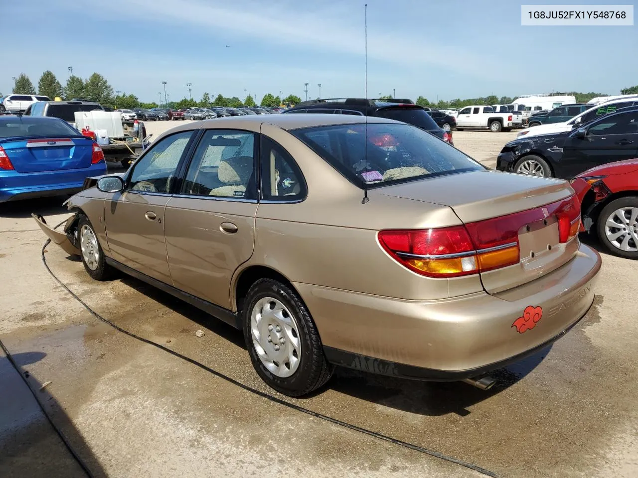 2001 Saturn L200 VIN: 1G8JU52FX1Y548768 Lot: 57048664