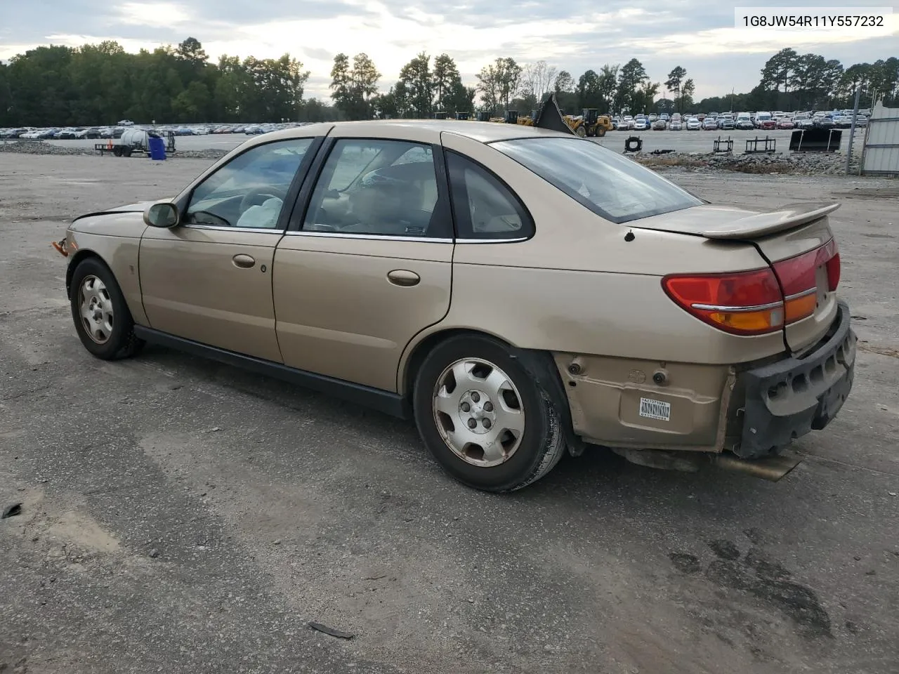 2001 Saturn L300 VIN: 1G8JW54R11Y557232 Lot: 74638904