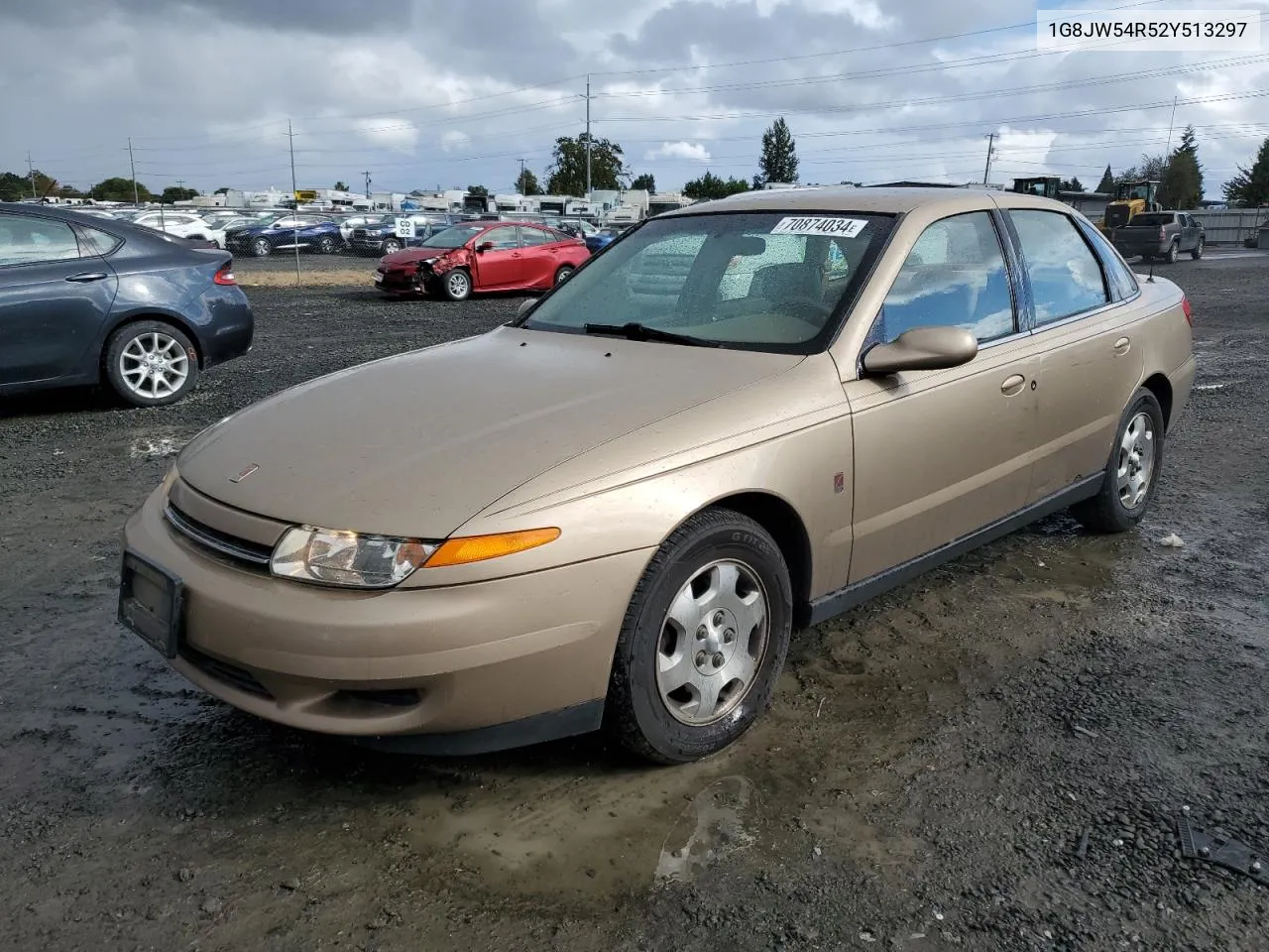 2002 Saturn L300 VIN: 1G8JW54R52Y513297 Lot: 70874034