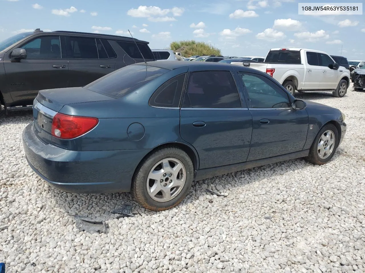 2003 Saturn L300 VIN: 1G8JW54R63Y535181 Lot: 63565444