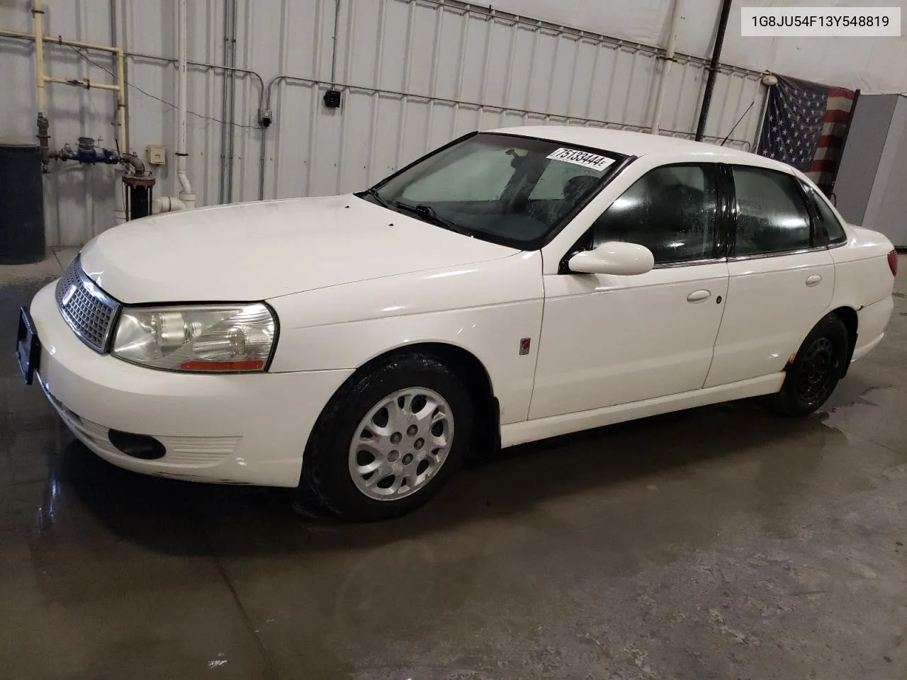 2003 Saturn L200 VIN: 1G8JU54F13Y548819 Lot: 75133444