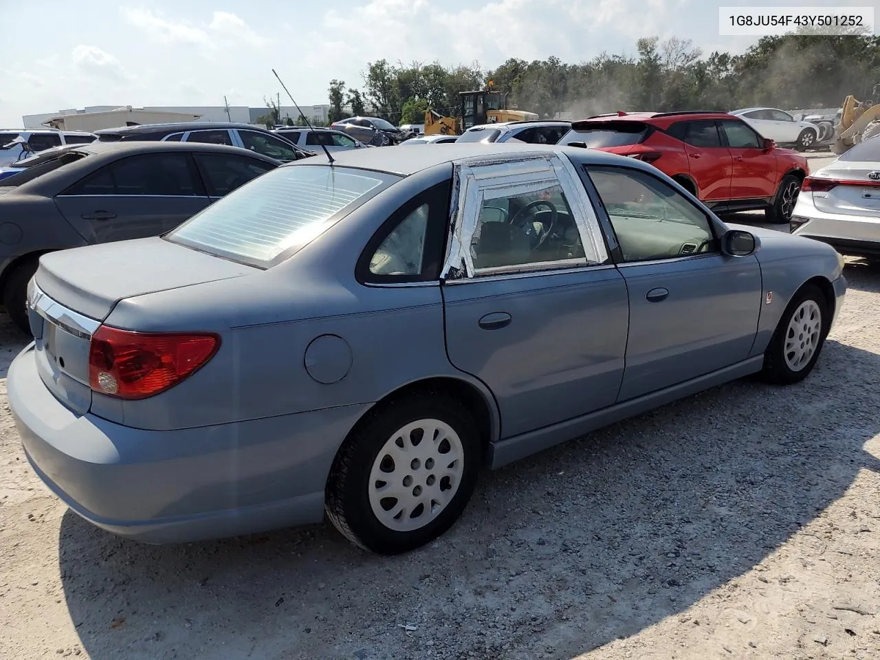 2003 Saturn L200 VIN: 1G8JU54F43Y501252 Lot: 76197934