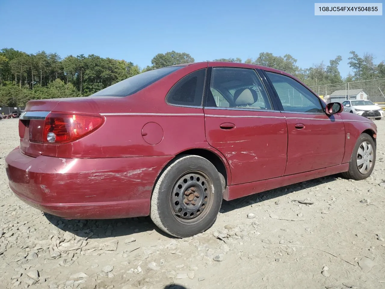 2004 Saturn L300 Level 1 VIN: 1G8JC54FX4Y504855 Lot: 70846524